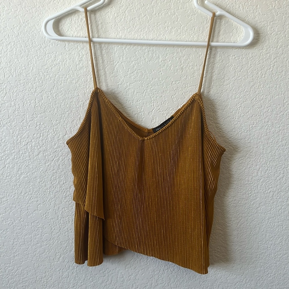 MUSTARD BLOUSE | KENDALL&KYLIE